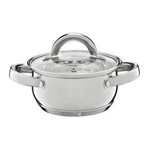 Oala inox cu capac AMBITION Berry, 1.1l, 14cm
