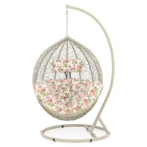 Leagan L gradina/terasa BOWL L.103 l.100 H.200 gri/alb-rosu