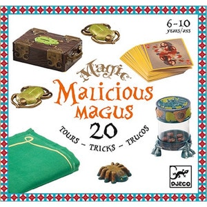 Colectia magica Malicious Magus, 20 de trucuri de magie, 6-10 ani, Djeco