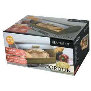 Cutie depozitare paine cu capac transparent, AMBITION Gordon