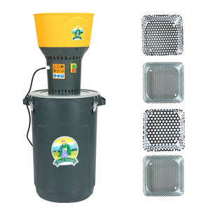Moara electrica pentru cereale, Micul Fermier GF-2453, 1300 W, 19000 rpm, 60L, galeata din plastic