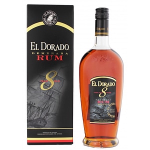 Rom El Dorado 8 YO, Cask Aged Demerar, 40%, 0.7l 