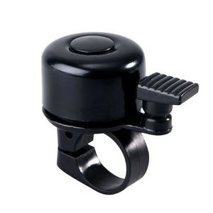 Sonerie pentru biciclete, mecanic, negru, 3 cm diametru, BELL