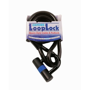 Incuietoare pentru biciclete tip lant OXFORD Loop Lock, Negru