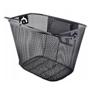 Cos pentru ghidon bicicleta, Zola, sarma, cu maner, 6 kg, 25x33 cm, negru