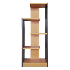 Cuier dreapta Montreux, tip etajera, pal cires/ wenge , 78 x 32 x 185 cm