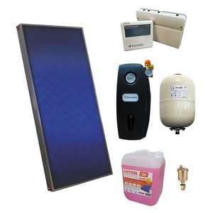 Pachet sistem solar presurizat, panou Sunsystem P SL FP 2.0, controller, vas expansiune, grup pompare, aerisitor 1/2, antigel