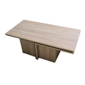 Masuta cafea Barcelona, PAL, 110 x 55 x 33 cm, stejar sonoma
