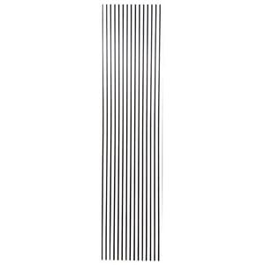 Riflaj Mdf Alb, Furniruit, 240 x 60 cm