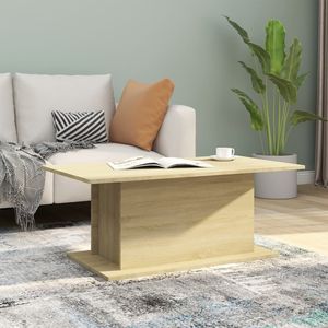 Masuta cafea VidaXL, PAL, 102 x 55.5 x 40 cm, stejar sonoma