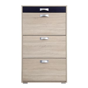 Pantofar Burg, PAL, 80.5 x 24 x 140 cm, sonoma-wenge