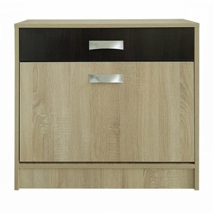 Pantofar Burg, PAL, 80.5 x 24 x 77 cm, sonoma-wenge