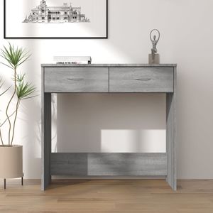 Birou, gri sonoma, 80x40x75 cm, lemn prelucrat