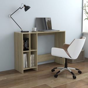 Birou Notebook, stejar sonoma, 102,5x35x75 cm, PAL, sol-808344