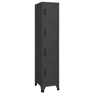 Fiset, antracit, 35x45x180 cm, otel