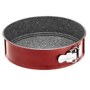 Forma tort 28cm, baza detasabila, invelis antiaderent, otel, AMBITION Cherry
