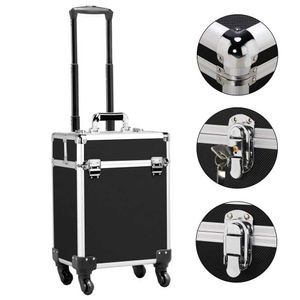 Troler cosmetice TIMELESS TOOLS, 23.5 x 33 x 43.5 cm negru