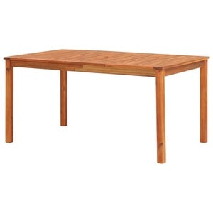 Masa de gradina, 150 x 90 x 74 cm, lemn masiv de acacia