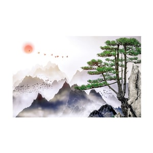 Tablou canvas 4Decor, Flying birds, 60x90cm, DE0176