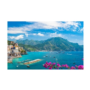 Tablou canvas 4Decor, Famous Amalfi coast, 95x150cm, DE0175