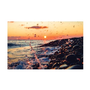 Tablou canvas 4Decor, Reflected sunset, 60x90cm, DE0180