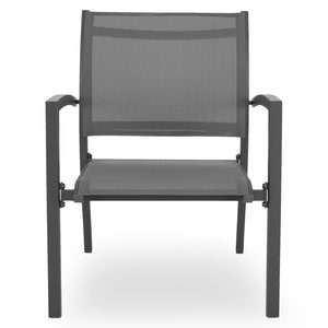 Scaun, gradina/terasa, CALDELA, 62 x 67 x 78 cm, antracit