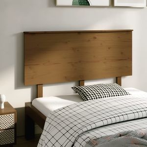 Tablie pat VIDAXL, lemn masiv, 139 x 6 x 82.5 cm, maro miere