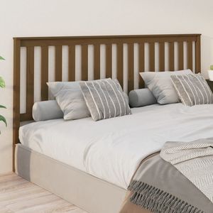 Tablie pat VIDAXL, lemn masiv, 206 x 6 x 101 cm, maro miere