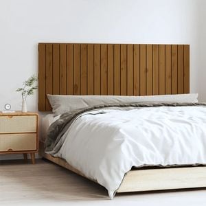Tablie pat VIDAXL, lemn, 147 x 3 x 60 cm, maro miere