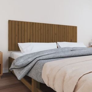Tablie pat VIDAXL, lemn, 185 x 3 x 60 cm, maro miere