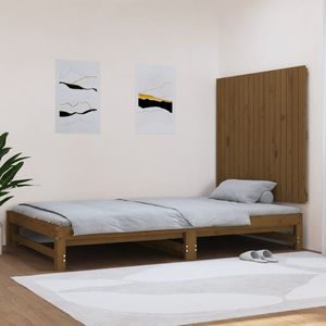Tablie pat VIDAXL, lemn, 108 x 3 x 90 cm, maro miere