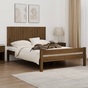 Tablie pat VIDAXL, lemn, 140 x 3 x 60 cm, maro miere