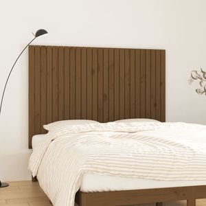 Tablie de pat pentru perete, maro miere 159,5x3x110 cm lemn pin