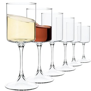 Set 6 pahare vin Quasar & Co., sticla, 350 ml, 7,5 x 21,5 cm, transparent
