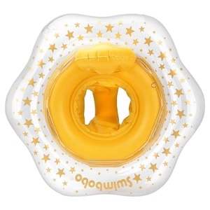 Colac inot cu chilotel pentru bebelusi 6-22 KG, tip scaunel, impiedica bebelusul sa se rasuceasca, imprimeu stelute, bebeLOGIC