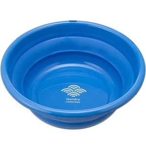 Lighean pliabil multifunctional pentru baie, bucatarie, voiaj, bebelus, 9 litri, albastru, MEDILOGIC