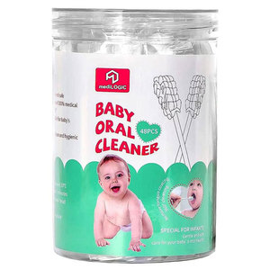 Set 30buc periute de dinti, unica folosinta, pentru curatare limba, gingii si dinti sugari si copii mediLOGIC