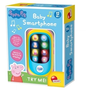 Telefon Peppa Pig copii, Lisciani Giochi, 1+, Multicolor