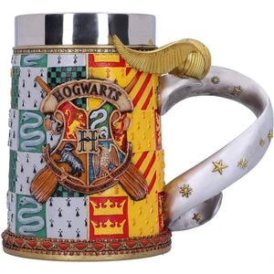Halba licenta Harry Potter - Golden Snitch Hogwarts, Multicolor, 15.5 cm