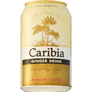 Bere fara alcool Caribia cu gust de Ghimbir, doza, 24 x 0.33 l, NM202438