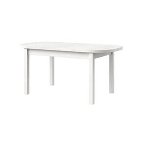 Masa extensibila 160x200 cm MB-12 Venus1, alb, lemn masiv de fag si PAL