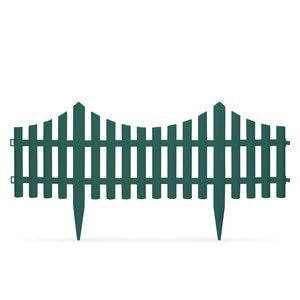Gard pentru Gazon, Dimensiuni 60x23cm, Verde