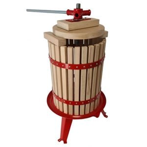 Teasc / presa pentru struguri si fructe, ELEFANT FP-18, 18 litri, lemn de stejar