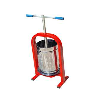 Teasc / presa manuala din inox pentru struguri si alte fructe, DIONIS, 15 litri