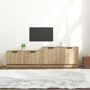 Comoda TV, stejar sonoma, 158,5x36x45 cm, lemn prelucrat, sol-811487