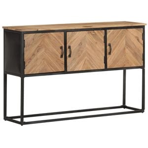 Servanta, 120 x 30 x 75 cm, lemn masiv de acacia, sol-323529
