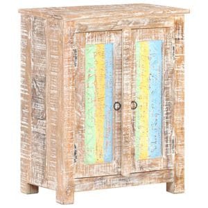 Servanta, 61x35x76 cm, lemn de acacia nefinisat, sol-321792