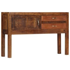 Servanta, 118 x 30 x 75 cm, lemn masiv de mango, sol-247965