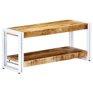 Comoda TV, 90 x 30 x 40 cm, lemn masiv de mango, sol-247824