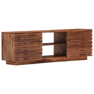 Comoda TV, 120 x 30 x 40 cm, lemn masiv de sheesham, sol-247701